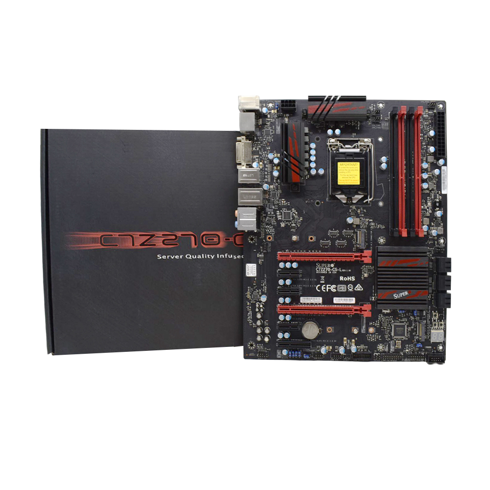 Intel Cpu Core I7 - Новая материнская плата Supermicro C7Z270-CG-L Z270