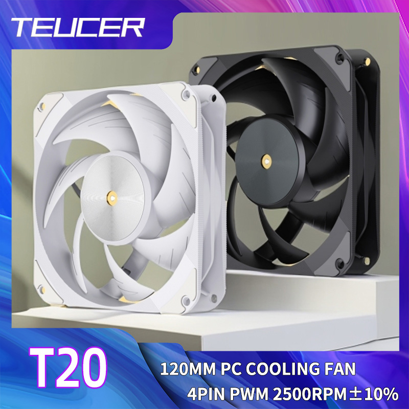 Pc Gaming Ff - TEUCER T20 120 мм 4-контактный бесшумный