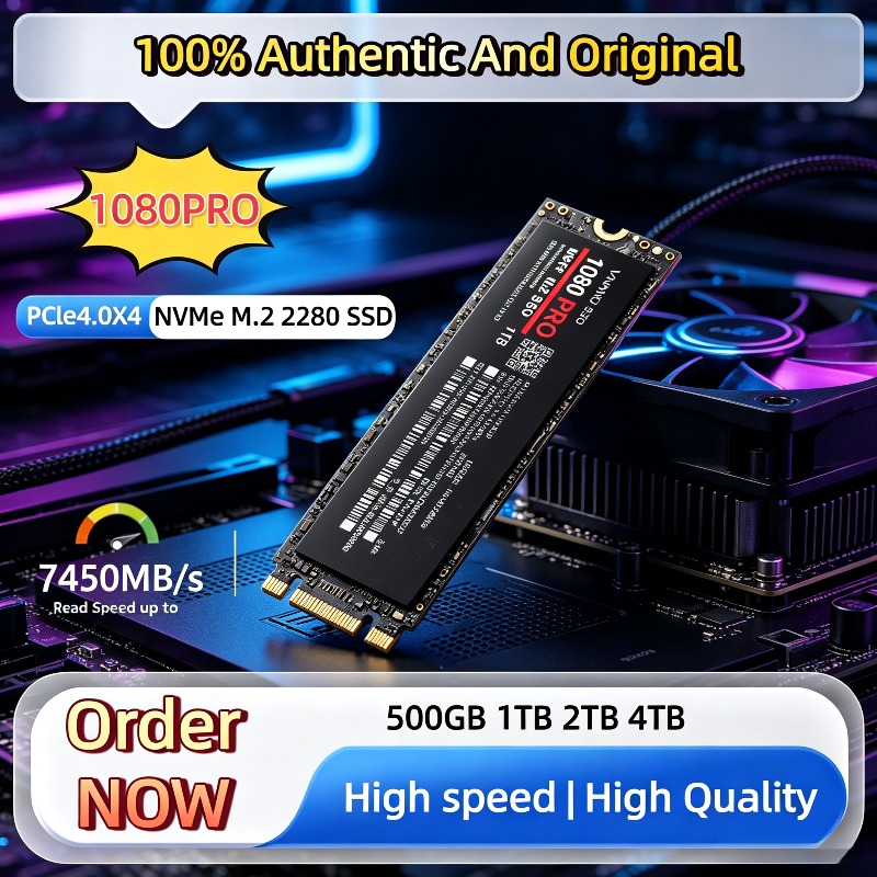 Pc Gaming Second - 100% оригинальный SSD 1080PRO PCIe 4.0