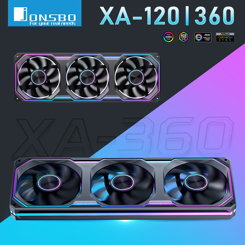Pc Gaming Ff - Вентилятор для корпуса ПК Jonsbo XA-120/240/360