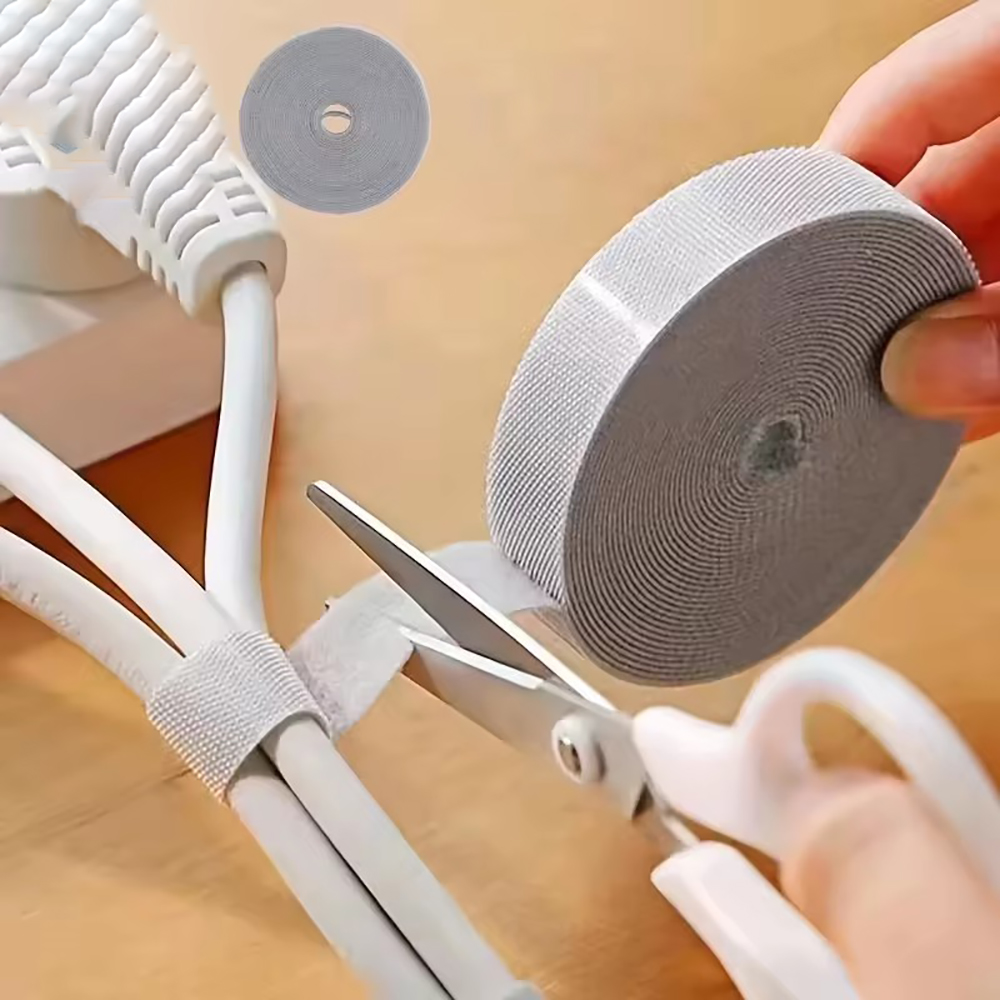 Desk Cable Organizer - Органайзер для кабелей, 1 шт., лента-фиксатор