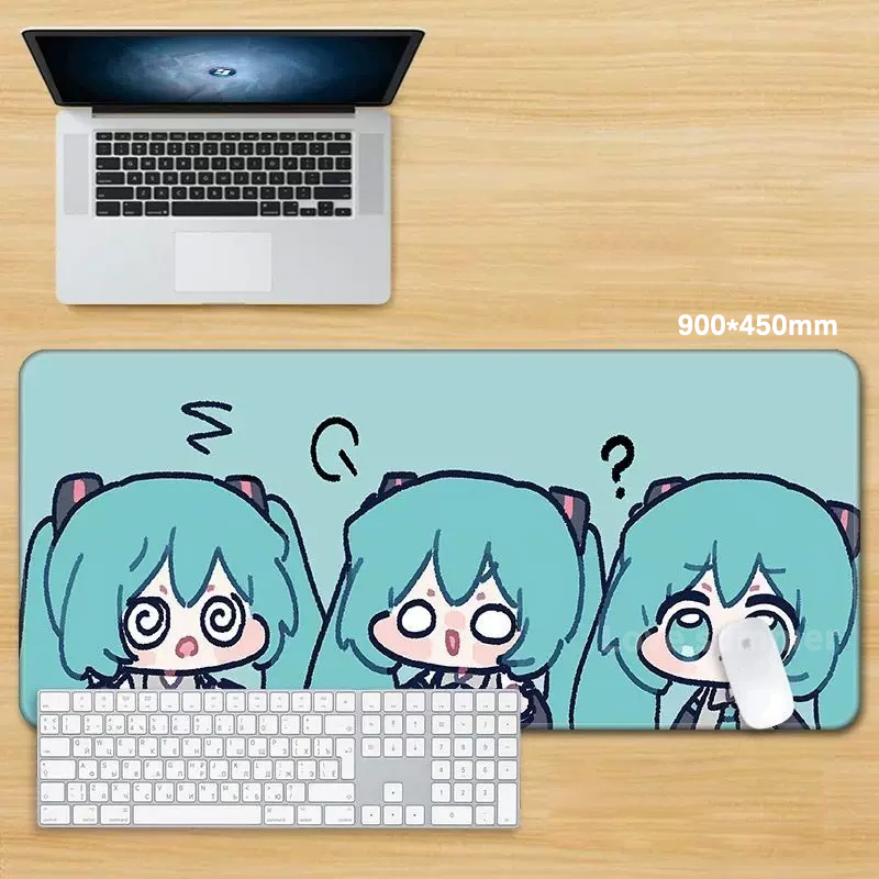Коврик для мыши в стиле аниме, – обзор и цена Pc Gaming Hatsune Miku