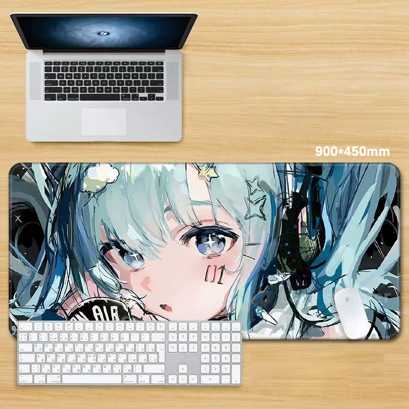 Коврик для мыши в стиле аниме, – обзор и цена Pc Gaming Hatsune Miku
