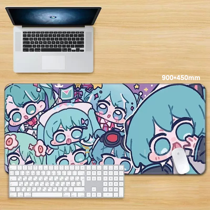 Коврик для мыши в стиле аниме, – обзор и цена Pc Gaming Hatsune Miku