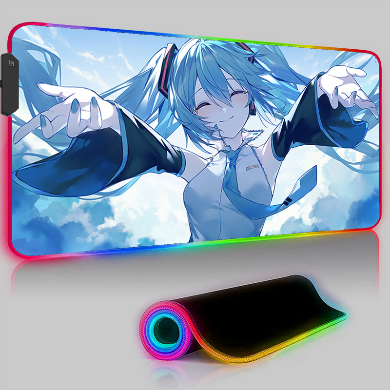 Розовый коврик для мыши Kawaii – обзор и цена Pc Gaming Hatsune Miku