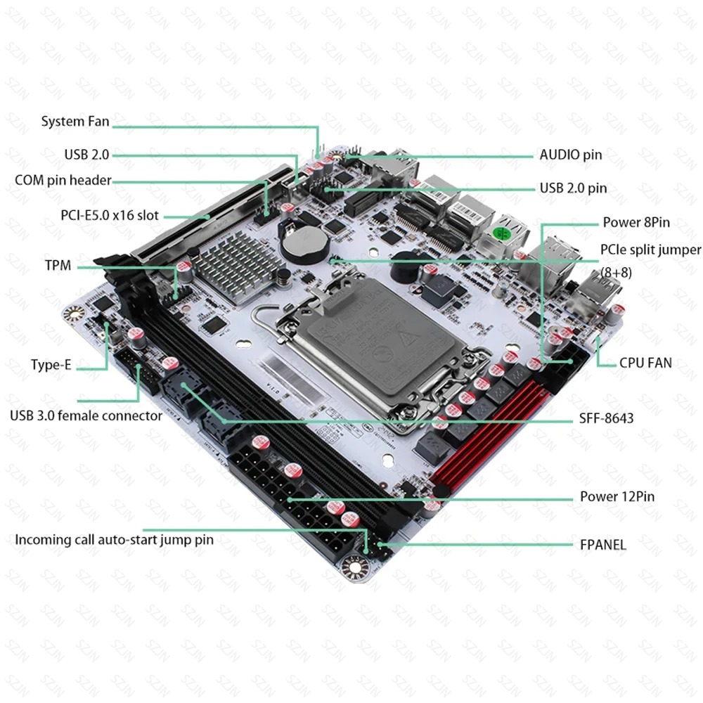 Комплект материнской платы Q67 – обзор и цена Pc Gaming I7 14Th Gen