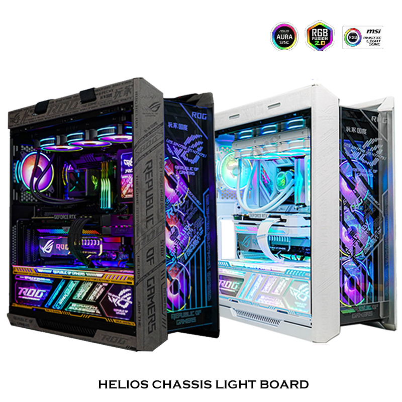 RGB зеркальный корпус для ПК,  – обзор и цена Pc Gaming Case