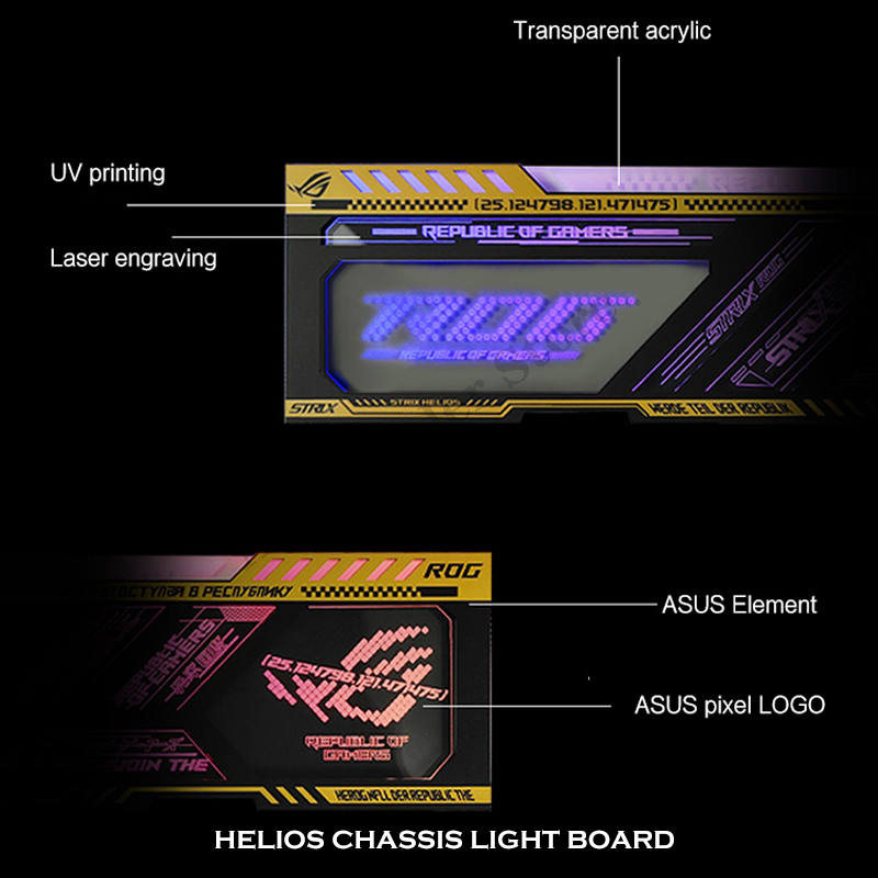 RGB зеркальный корпус для ПК,  – обзор и цена Pc Gaming Case