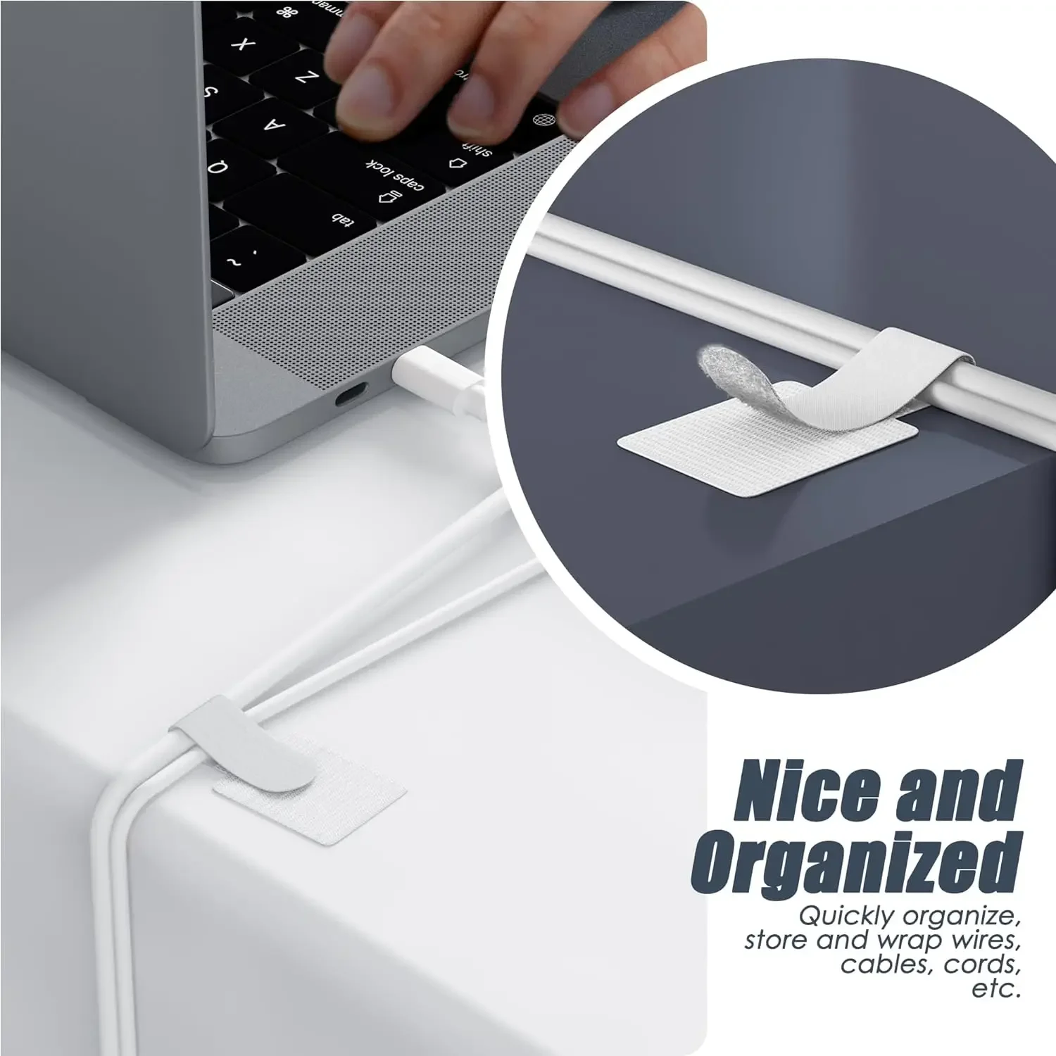 Новые многоразовые кабельные с – обзор и цена Desk Cable Organizer