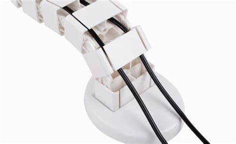 ISRTAO Белый органайзер для ка – обзор и цена Desk Cable Organizer