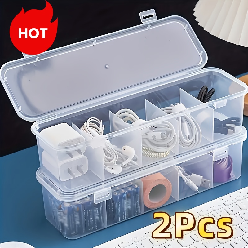 Набор из 2 больших коробок для – обзор и цена Desk Cable Organizer