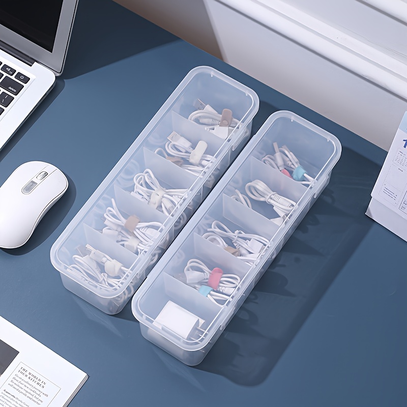 Набор из 2 больших коробок для – обзор и цена Desk Cable Organizer