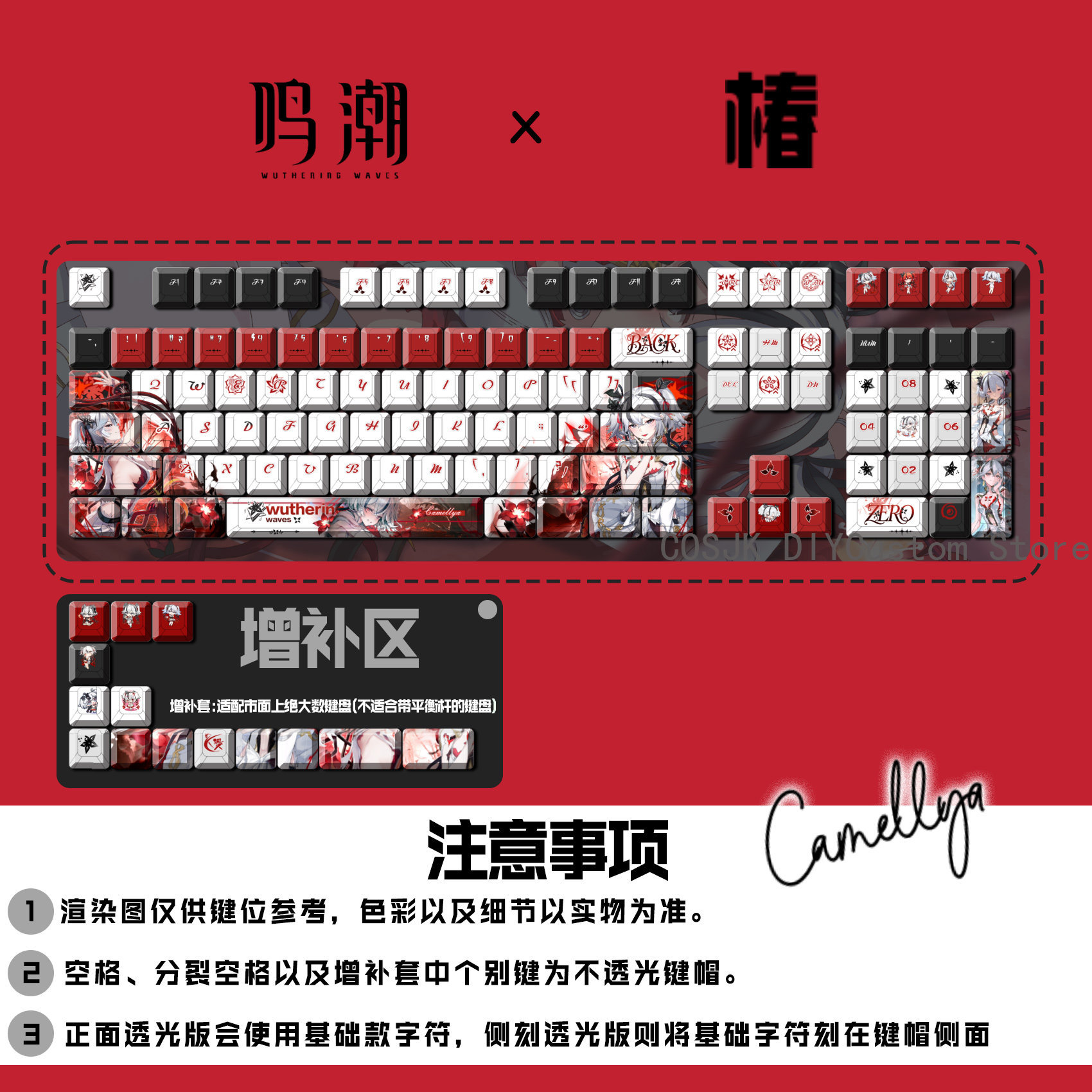 Комплект из 122 клавиш Wutheri – обзор и цена Mechanical Keyboard