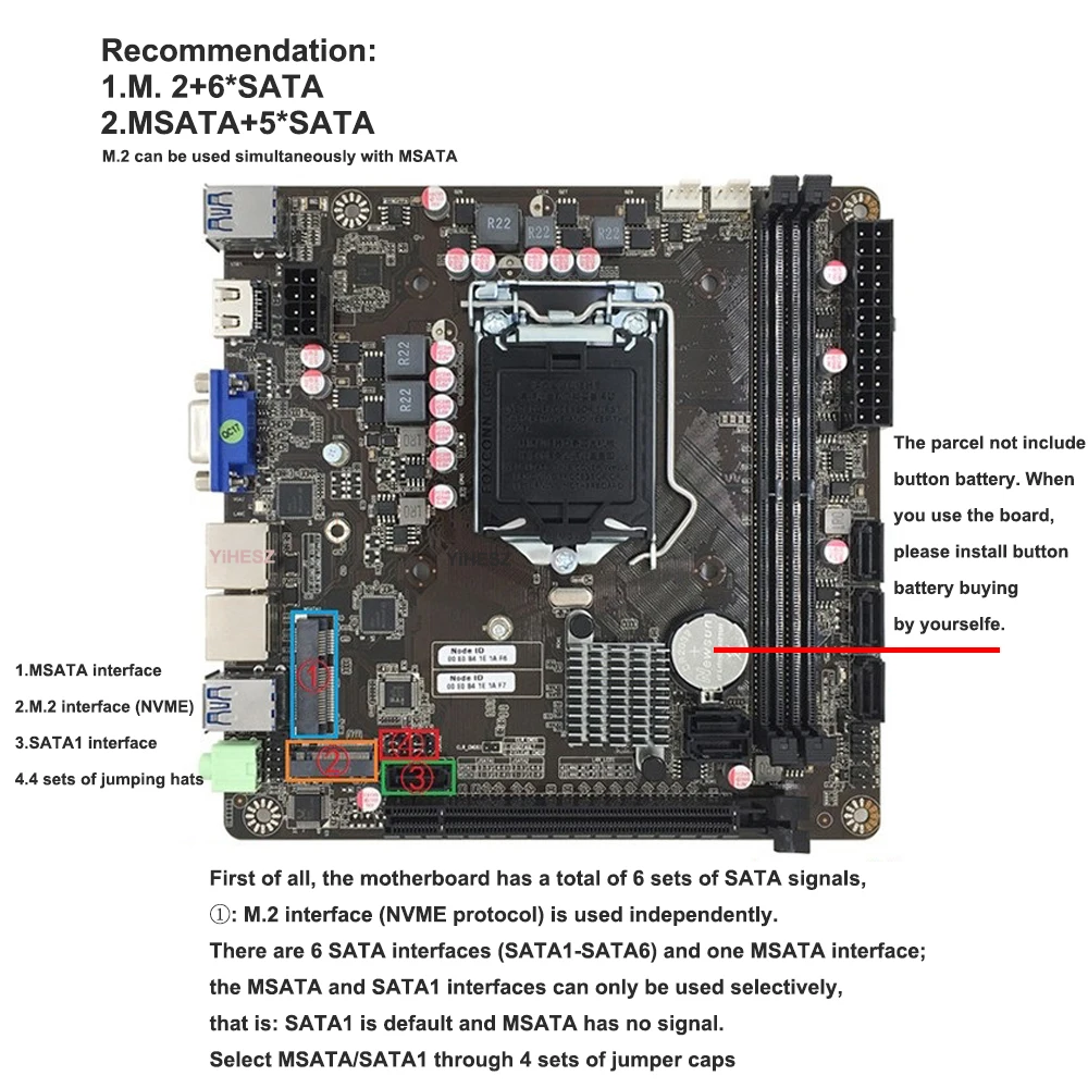 Материнская плата B365 Mini-IT – обзор и цена Pc Gaming Ff
