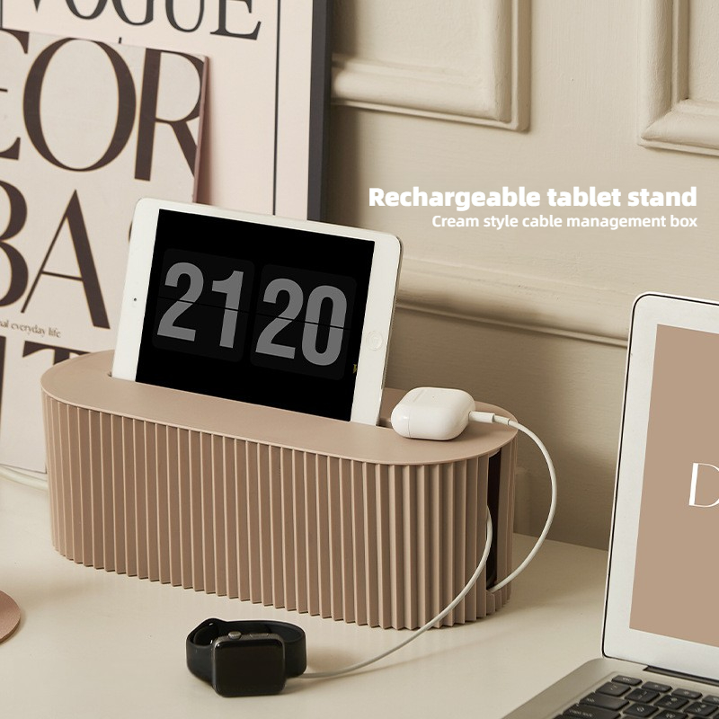 Коробка-органайзер для кабелей – обзор и цена Desk Cable Organizer