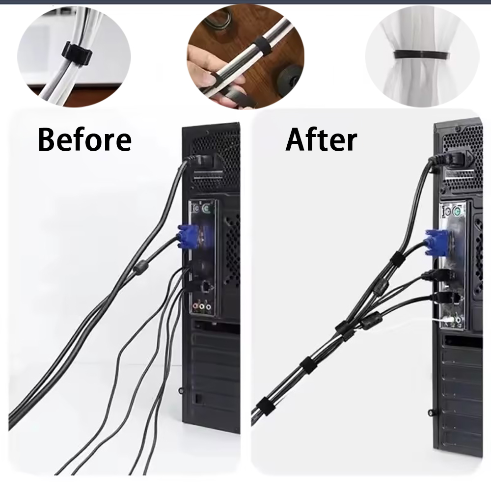 Органайзер для кабелей, 1 шт., – обзор и цена Desk Cable Organizer